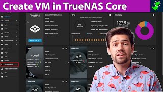 How to create a Virtual Machine Windows Linux or BSD in TrueNAS CORE 12 [upl. by Orbadiah399]