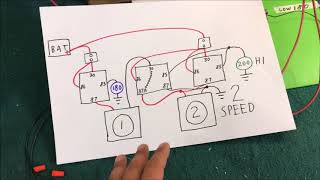 auto electric cooling fan WIRING how to DIY [upl. by Mccallion]