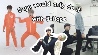 Suga would only do it with JHope [upl. by Marvel]