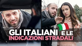 Gli Italiani e le indicazioni stradali [upl. by Imik]