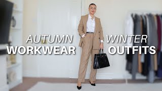 16 AUTUMNWINTER WORKWEAR OUTFITS [upl. by Llednik]