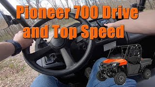 Honda Pioneer 700 Top Speed Run and POV Drive Review [upl. by Adniralc]