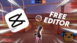 I tried making a Rocket League Highlights in a FREE Editing App CapCut [upl. by Wain]