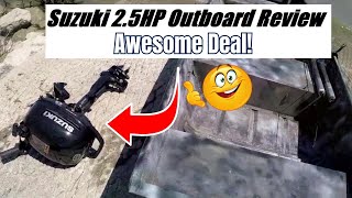 Unleashing The Power Suzuki 25hp Outboard Motor Review  FAQs [upl. by Robby903]