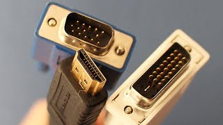 HDMI Vs DVI Vs DisplayPort  Which one is better [upl. by Torrance]