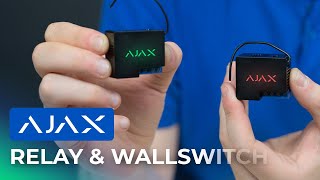 AJAX Alarm System Review Ajax Relay amp Ajax WallSwitch Review [upl. by Allerie]