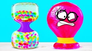 Slick Slime Sam Gets Bedazzled by ORBEEZ HOURGLASS [upl. by Sell]