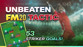 Unbeaten FM20 Tactic \\ 53 Goals for Harry Kane \\ Best Football Manager Tactics [upl. by Grayce]