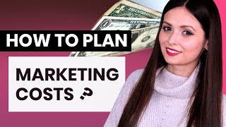 Planning your marketing budget in 6 steps FOR NEWBIES [upl. by Anhsirk]