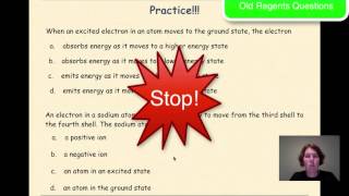 Atomic Structure Part 2 Excited versus Ground State [upl. by Jr]