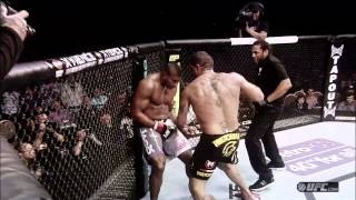 Silva broken leg vs Weidman 2  UFC 168 [upl. by Aimekahs404]