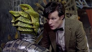 A Silurian Unmasked  The Hungry Earth  Doctor Who [upl. by Noeht]