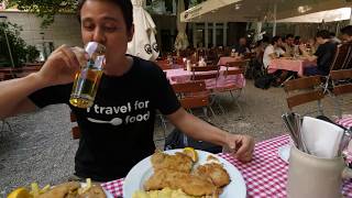 THE ULTIMATE German Food Tour  Schnitzel and Sausage in Munich Germany [upl. by Aelgna]