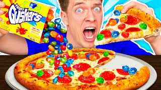 WEIRD Food Combinations People LOVE PIZZA amp SOUR CANDY Eating Funky amp Gross Impossible Foods [upl. by Ydnas]