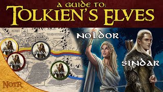 A Guide to Tolkiens Elves  Tolkien Explained [upl. by Ateloiv]