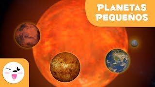 Los planetas más pequeños del Sistema Solar  El sistema Solar para niños [upl. by Vevina]