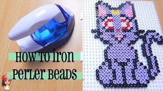 How to Iron Perler Beads Perfectly Tutorial [upl. by Avevoneg]