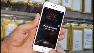 iPhone 6s Fixed iPhone is disabled connect to iTunes 2021 [upl. by Ahsiuqal]