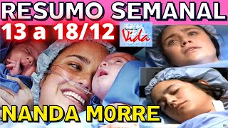 Paginas da Vida RESUMO SEMANAL 1312 a 181221 [upl. by Fotina]