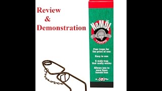 NoMol Mole Trap Review amp Demonstration [upl. by Allana600]