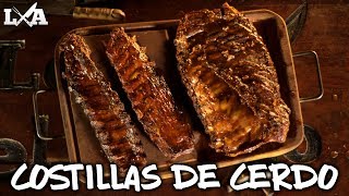 Las Mejores Costillas de Cerdo Ahumadas  Receta de Locos X el Asado [upl. by Ruphina785]