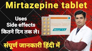 Mirtazepine 15 mg hindi  Mirtazepine 75 mg [upl. by Idnerb774]