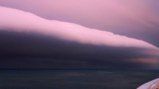 Frightening Storm Hits Cruise Ship in the English Channel OVER THREE MILLION VIEWS [upl. by Eaj]