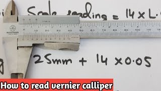 How to read quotvernier Calliperquot [upl. by Ammej]