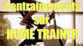 Cyclisme  4 entraînements sur HOMETRAINER 🚴 [upl. by Ainesy]