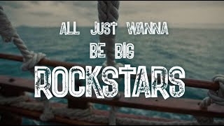 Nickelback  Rockstar Sea Shanty Lyric Video with The Lottery Winners [upl. by Gaye]