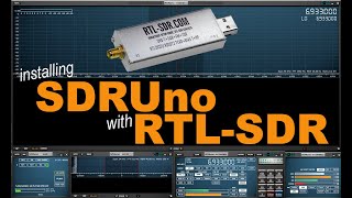 Installing SDRUno for use with a RTLSDR [upl. by Messab]