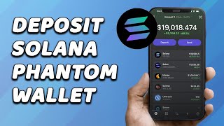 How To Deposit Solana On Phantom Wallet EASY [upl. by Carlyn]