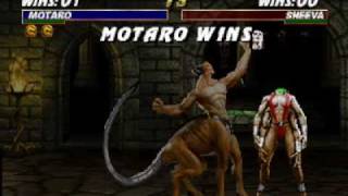 Mortal Kombat Trilogy N64  Fatality 1  Motaro [upl. by Renault299]