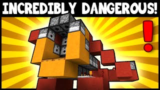 SUPER DESTRUCTIVE TNT CANNON  Minecraft Tutorial [upl. by Giliana]