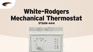 The White Rodgers 1F56N444 Thermostat [upl. by Cathey379]