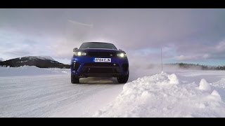 Range Rover Sport SVR  An Arctic Journey Part 1 [upl. by Ihcekn]