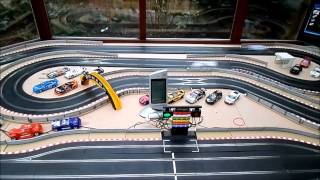 Scalextric Sport Digital 5 Car Race [upl. by Notyep413]