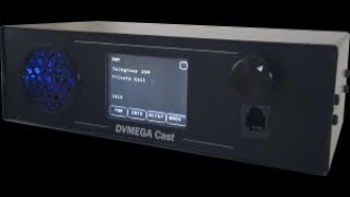 BlueDV DVMEGA Cast DSTARDMRFusion All In One Radio [upl. by Airaet]