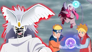 Naruto and Boruto VS Urashiki Otsutsuki  Full Fight [upl. by Reivax57]