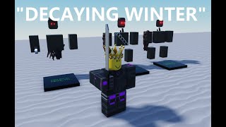 Playing Decaying Winter FAN GAMES [upl. by Einnep32]