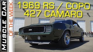 1969 Chevrolet Camaro RS COPO 427 Berger Muscle Car Of The Week Episode 280 V8TV [upl. by Akemrej]