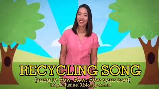 RECYCLING SONG  TLE 8  Handicraft Production [upl. by Navnod]