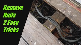 How To Fix Squeaky Droopy Loose Floorboards [upl. by Ellenwahs]