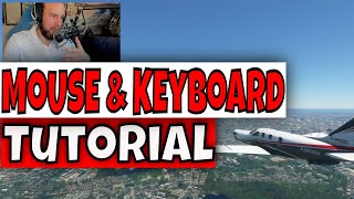 Keyboard and Mouse  How to fly in Microsoft Flight Simulator 2024 [upl. by Heeley]