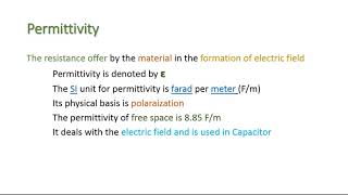 Difference between permittivity and permeability [upl. by Latouche]