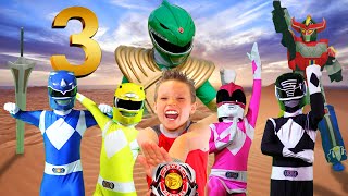 POWER RANGERS NINJA KIDZ Episode 3  Rise of the GREEN RANGER [upl. by Akinnej86]