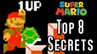 Super Mario Bros TOP 8 SECRETS NES [upl. by Ttenrag]