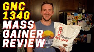 GNC Pro Performance 1340 Bulk Review  Mass Gainer [upl. by Nudnarb456]