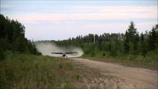 Cessna 206 takeoff HD  1080p Turn up your speakers [upl. by Krebs69]