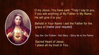 Novena To The Sacred Heart Of Jesus POWERFUL amp MIRACULOUS FULLY GUIDED NOVENA [upl. by Croner]